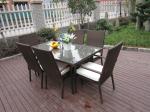 7pcs dining set.