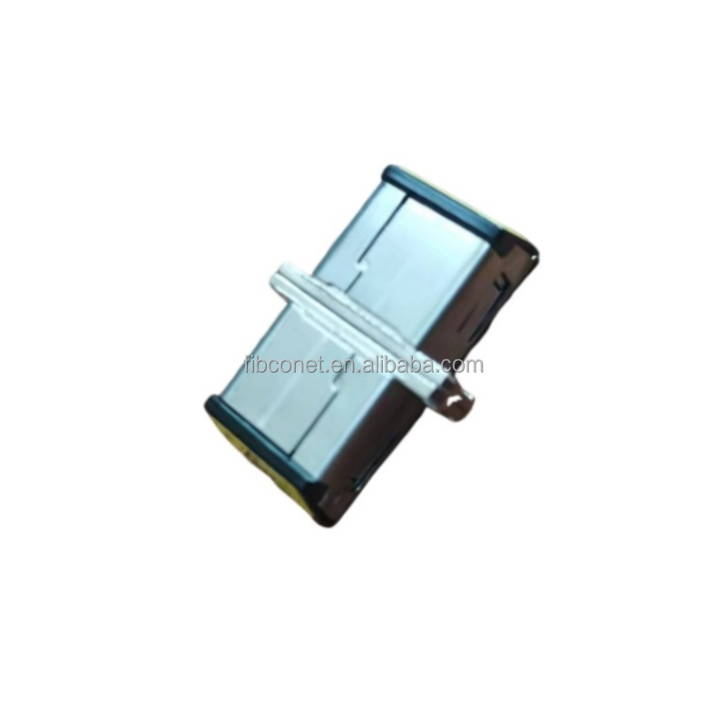 FTTX/FTTH MPO SM Simplex/Duplex Fiber Optic Equipment Metal Material Shutter Mu/MTRJ Fiber Adapter