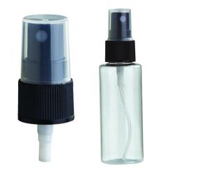 Round 10ML Plastic Cosmetic Spray Bottles FDA Small Clear PET Screen Printing