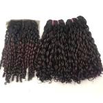 Mink Brazilian Bohemian Human Braiding Hair Bundles Aunty Funmi OEM