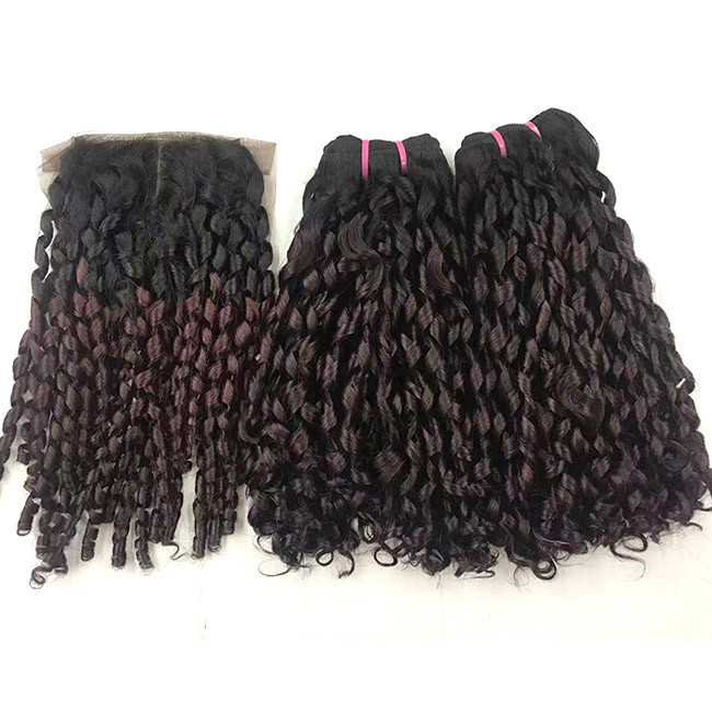 Mink Brazilian Bohemian Human Braiding Hair Bundles Aunty Funmi OEM