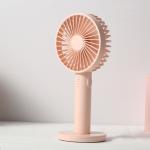 5 Speed Mini Portable Handheld Fan Battery 2000mah Table Travel Makeup Mirror