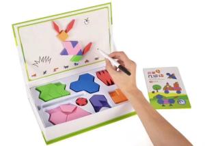Quality Magnetic Shapes Fridge Magnet Puzzle Non Toxic Water Resistance For Child wholesale
