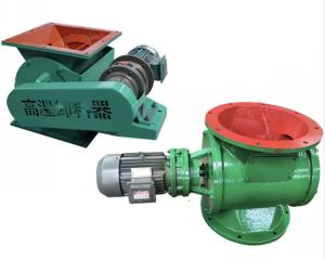 China Cast Iron Rotary Airlock Feeder Air Lock Valve For Dust Collector on sale