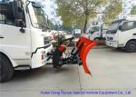 Multifunction Street Washing Truck With Hydraulic Scissor Manlift / Shovel