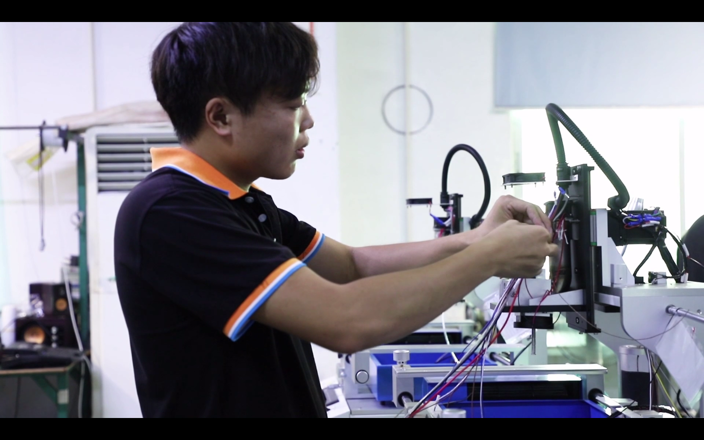 Hot Air 80mm BGA IC Reballing Machine Laptop 2400W IR Heater