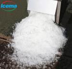 ICEMA Carbon Steel Ice Shaved Crushed Fresh Keeping for Food Shop Power Supply