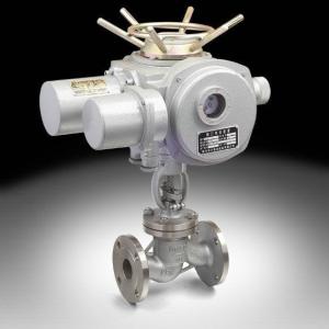 Quality OS &amp; Y Electric Actuator DIN Globe Valve Flange Type Cast Steel For Steam wholesale