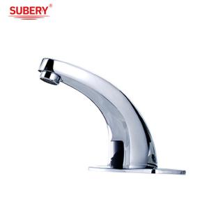 Quality Chrome Brass Sensor Faucets Bathroom Bath Mixer Taps Cold And Hot Water OEM Single Lever wholesale