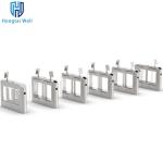 35-40 Persons/Min Swing Gate Face Recognition Turnstile 100-240V With Card