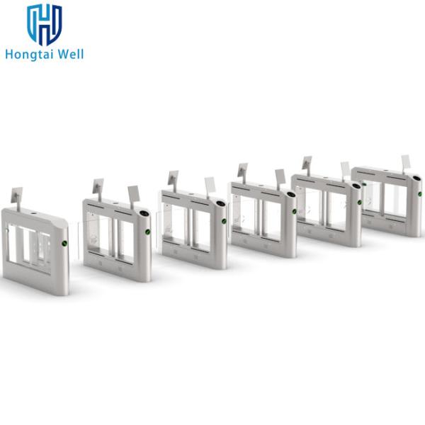 35-40 Persons/Min Swing Gate Face Recognition Turnstile 100-240V With Card