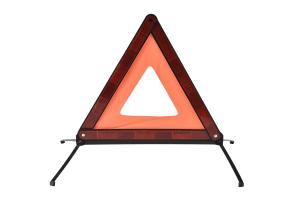 Quality four sides stand Car Warning Triangle 490g Net weight wholesale