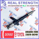 Common Rail diesel fuel Injector 23670-30240 095000-7380 for Diesel engine