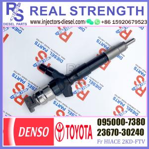 Quality Common Rail diesel fuel Injector 23670-30240 095000-7380 for Diesel engine wholesale