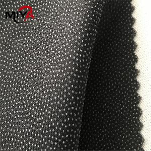 Quality 80gsm Fusing Fabric Twill Weaving Cotton Fusible Interlining wholesale