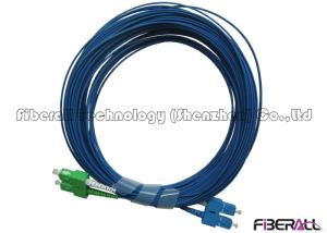 Quality 2.0x4.1mm Duplex Fiber Patch Cord SC/LC Fiber Optic Jumper With SM Blue Cable wholesale