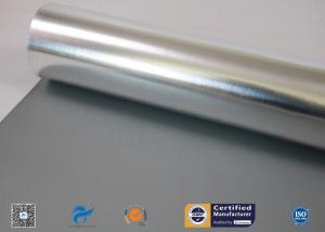 Quality Fire Protection Aluminum Coated Fiberglass Heat Resistant Fabric wholesale