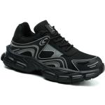 Fashionable Safety Shoes for Women Steel Toe Lightweight Shoes Black