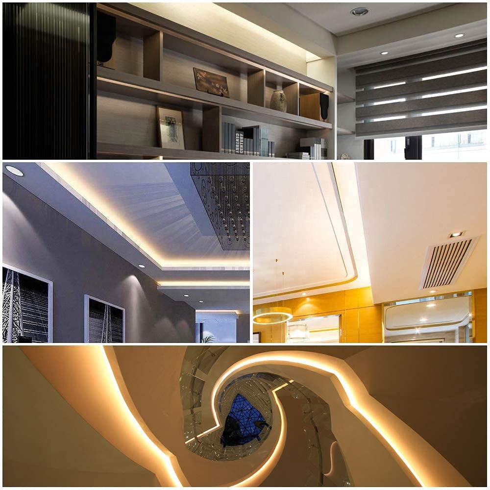 Transparent 2pin 8mm 10mm Crystal Clip Wire L Type COB LED Strip Connector L Shape 90 degree angled connector