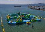 0.9mm PVC Tarpaulin Funny Water Games / Adult Inflatable Floating water Park 3