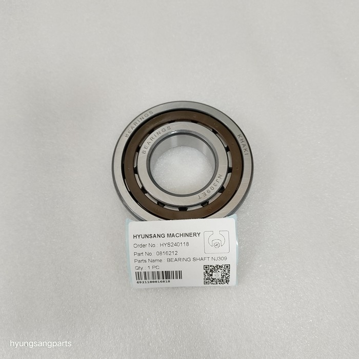 Hyunsang Spare Parts Bearing Shaft NJ309ET 0819212