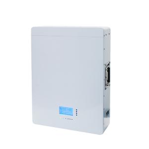 Quality Household Lifepo4 Solar Wall Battery Wall Mounted Lithium Ion Solar Energy Storage Battery wholesale