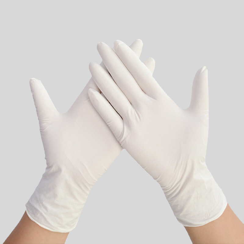 Laboratory Antismash Latex Powder Free Disposable Gloves S XL
