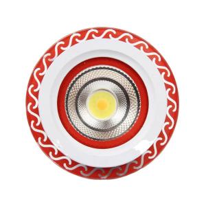 Quality Coloful Glass 6W 9W Flat Panel LED Lights High Rendering SMD2835 wholesale