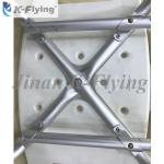 Aluminum Elderly Disabled Folding Shower Seat Non Slip Adjustable