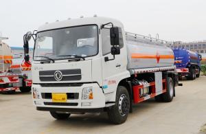 Quality Donfeng 4*2 Used Oil Collection Tanks Euro 5 Aluminum Alloy Tanker 12.5 Cubic wholesale