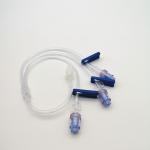 Anesthesiology IV ICU 1 Channel Medical Extension Tube With Needleless Connector