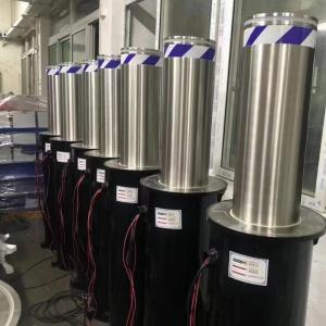 Quality 304 Stainless Steel Rising Security Bollards Telescopic Anti Collision wholesale