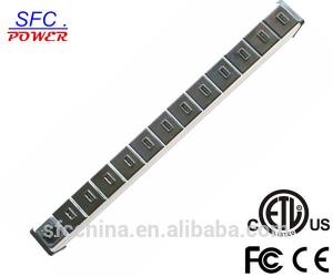 Quality ETL FCC CE Approved aluminum alloy 5V 2.1A USB 12 port charger for Laptop&amp;Tablet Charging Cart wholesale