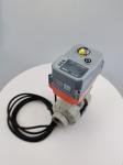 1.6MPa PPH UPVC Electric Actuated Ball Valve Wear Resistance mini motor valve