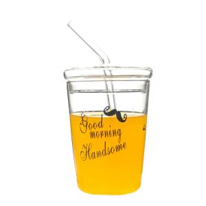 Quality Beer Heat Resistant 350ml Borosilicate Glass Coffee Cup wholesale
