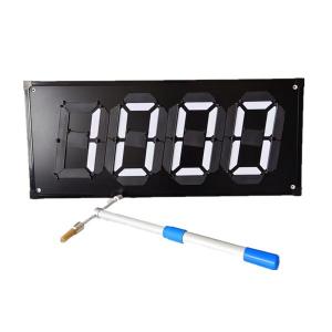 Quality Reflective Type Price Display Boards Gas Station Digital Signs Without Electricity wholesale