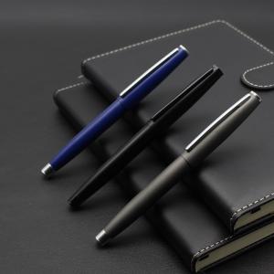 Quality Matte Business Gift Roller Ball Pen 0.5mm Signature Pen Metal Gel Pen Custom Logo wholesale