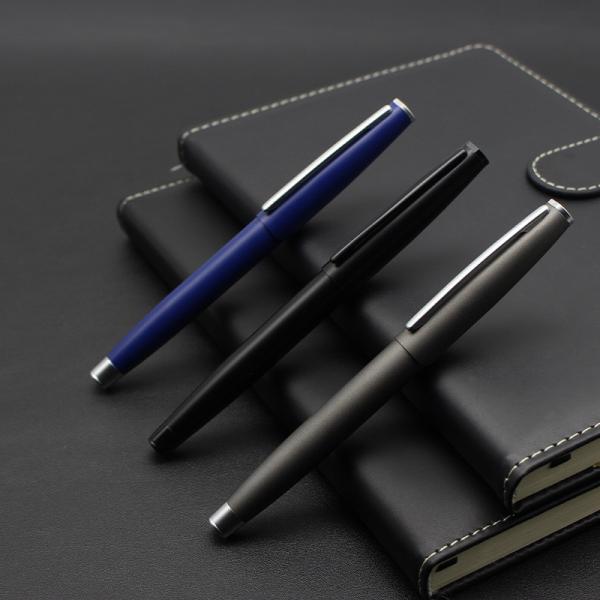 Matte Business Gift Roller Ball Pen 0.5mm Signature Pen Metal Gel Pen Custom