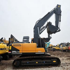 Quality 215 Backhoe 21Ton Used Hyundai Excavator 2nd Machine Used For Digging Heavy Digger wholesale