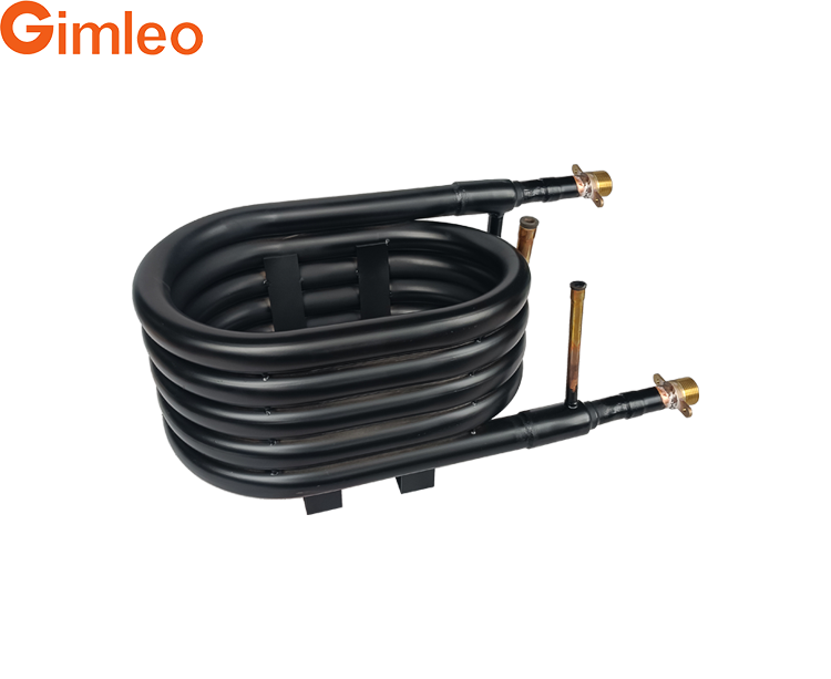 Gimleo Air Source Heat Exchanger For Water Heater With 1 Inch Water Connection And GY-0154C 15 KG