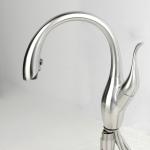 SENTO New Design kitchen sink faucet Swan faucet spray out for US MARKET