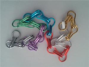 China Aluminum Chain Curtain Fly Screens/Anodized Fly Door Chain Curtains Factory on sale