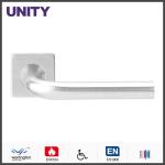 Stainless Steel Fire Door Lever Handle EN1906 and EN1634 Satin Finish
