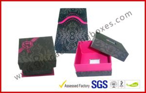 Quality Customized Design Offset Printing Apparel Gift Boxes , Jewelry / Ring Gift Box wholesale