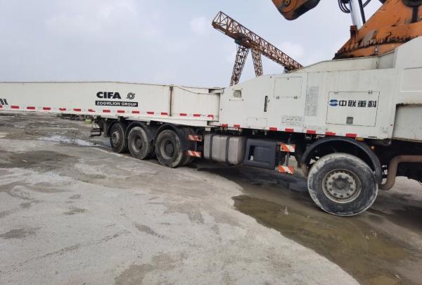 Second Hand Scania 60m Truck Mounted Concrete Pump Used Concrete Pump Truck