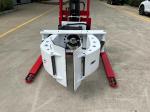 500kg 1.6m Paper Roll Semi Electric Stacker PU Wheel