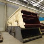 625T/H Stationary Vibrating Screen Machine For Granite