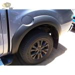 OEM Truck Wheel Flares , Matter Black Universal Fender Flares For Cars
