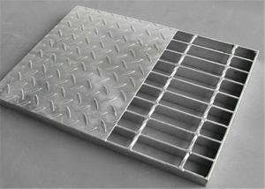 50mm Cross Bar Pitch 5mm Galvanized Steel Grating