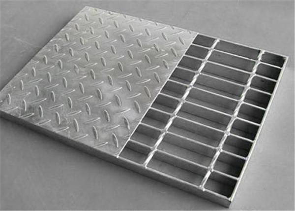 Cheap 50mm Cross Bar Pitch 5mm Galvanized Steel Grating for sale